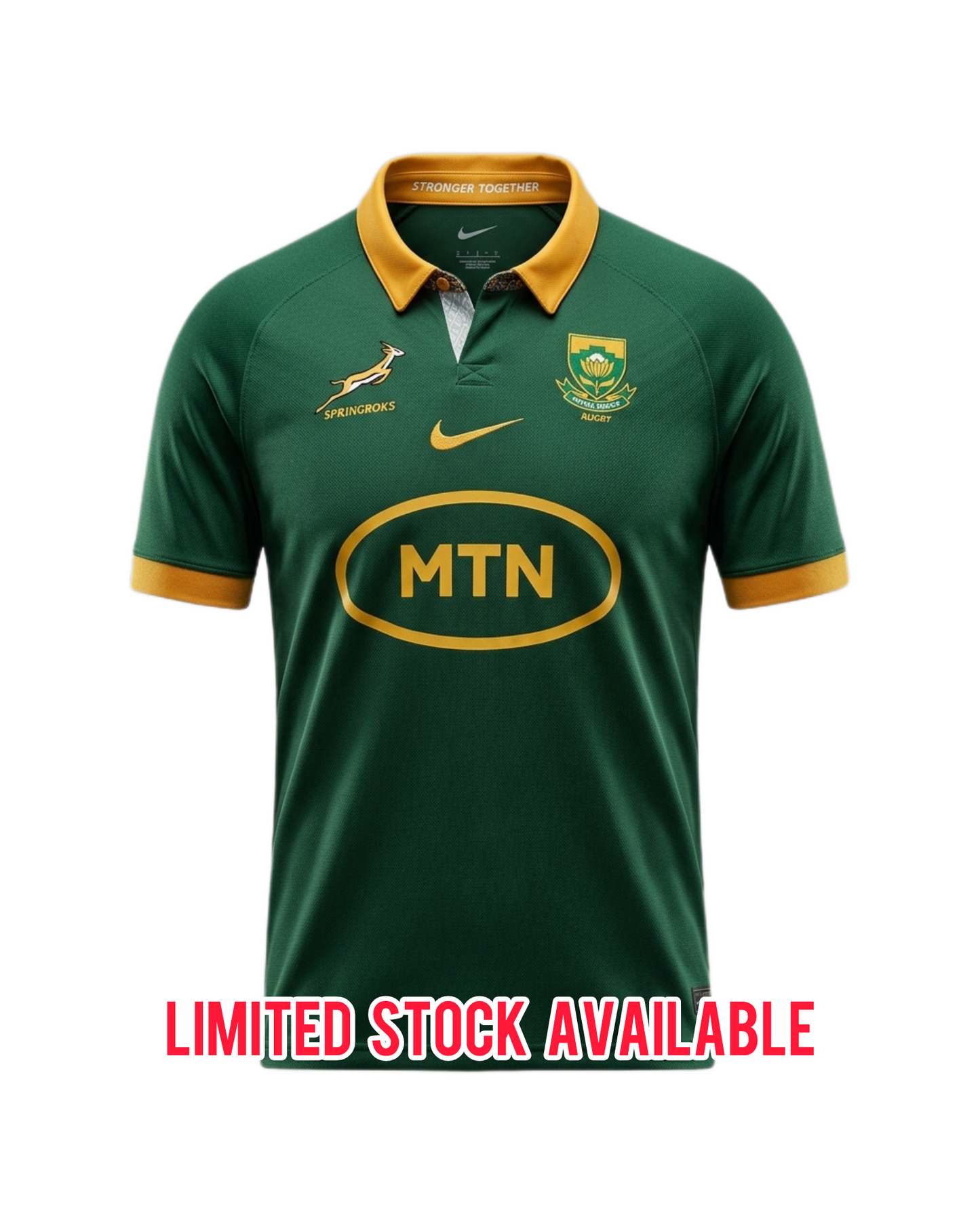 2023 RWC Bok jersey (home)-Unisex
